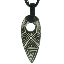 350-24 Амулет 60х23мм, кость