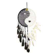 Ловушка снов Инь-Янь d-42см L-105см для гармонизации пространства Ловушка снов Инь-Янь d-42см L-105см для гармонизации пространства