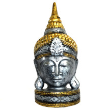 Маска настольная Голова Будда дерево Суар 50см Маска настольная Голова Будда дерево Суар 50см