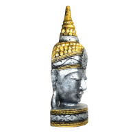 Маска настольная Голова Будда дерево Суар 50см