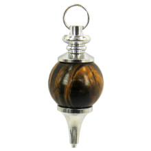 817-08 Маятник Тигровый глаз D2см L4см камень