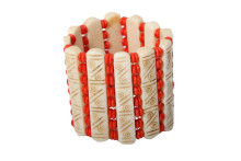 Украшение Браслет кость буйвола 487/10 Украшение Браслет кость буйвола 487/10