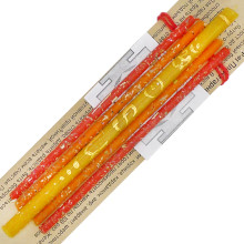 AUM-P-01 Свечи восковые Солнце Карьерный рост Успех Процветание, 5шт 17см