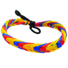 B03-87 Фенечка (браслет) 10мм, текстиль