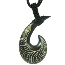 350-25 Амулет 50х23мм, кость