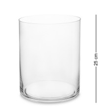 Ваза-цилиндр стеклянная 25 см (Неман)