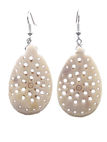 Украшение  Серьги кость 924н Украшение  Серьги кость 924н