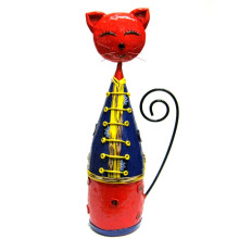 Кот статуэтка полимерная глина 34см