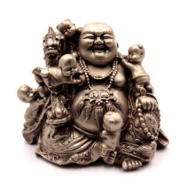 Хотей с детьми Счастливая гармоничная процветающая и веселая жизнь 12-15см Хотей с детьми Счастливая гармоничная процветающая и веселая жизнь 12-15см