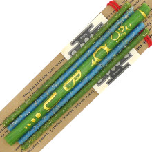 AUM-P-04 Свечи восковые Меркурий Богатство Изобилие Защита бизнеса, 5шт 17см