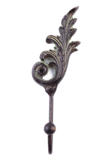 Вешалка-крючок Пи12352 (железо) "Листок" Вешалка-крючок Пи12352 (железо) "Листок"