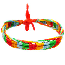 B03-88 Фенечка (браслет) 10мм, текстиль