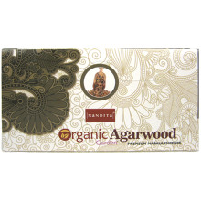 andita прямоуг. благовония Organic Agarwood Агарвуд 15 гр. блок 12 шт.