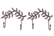 Вешалка на 2 крючка Пи14056 "Ветка" Вешалка на 2 крючка Пи14056 "Ветка"