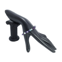 Браслет каменный Флюорит - камень счастья верности и любви 6мм