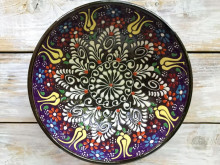 Керамическая пиала (фиолетовая)