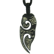 350-27 Амулет 60х26мм, кость