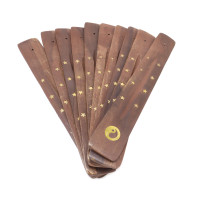 Подставка под благовония PATTI Лыжа Инь-Янь дерево уп 10шт