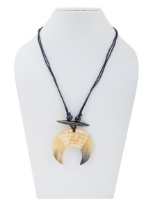 Украшение с подвеской из рога  Р-350