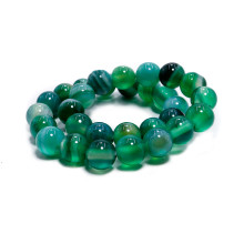 Браслет каменный Зеленый агат - дарует карьерный рост и взаимовыгодное сотрудничество Браслет каменный Зеленый агат - дарует карьерный рост и взаимовыгодное сотрудничество