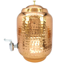 DSH306 Бочонок для настаивания медной воды с краником d-18см h-27см v-5000мл, медь