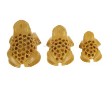 Статуэтка "Лягушка прорезная"  Стк117 наб из 3х