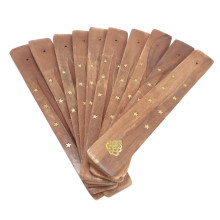 Подставка под благовония PATTI Лыжа Ганеш дерево уп 10шт Подставка под благовония PATTI Лыжа Ганеш дерево уп 10шт