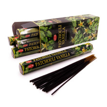 Благовония HEM шестигранники PATCHOULI-VANILLA Благовония HEM шестигранники PATCHOULI-VANILLA