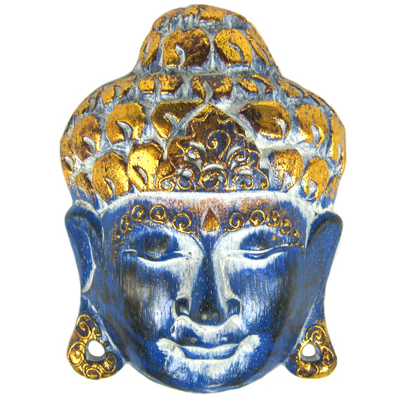 Панно-маска Будда 15,5хх11,5см, дерево