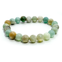 Браслет из камня Амазонит развивает интуицию и увеличивает благосостояние 8мм