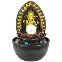 Фонтан Ганеш 28см полистоун