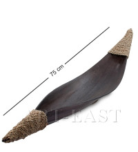 Тарелка "Лодка аборигенов" (кокос, о. Бали)