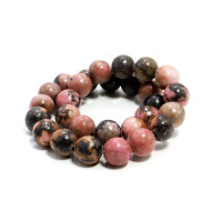 Браслет каменный Родонит - Род дарует вам свою защиту и благословления 6мм