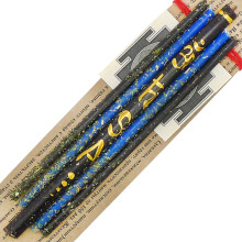 AUM-P-07 Свечи восковые Сатурн Защита от порчи Устранение бедности, 5шт 17см