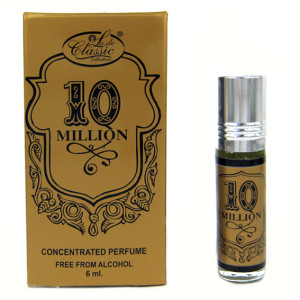 Арабские масляные духи 10-миллионный (10 million), 6 мл