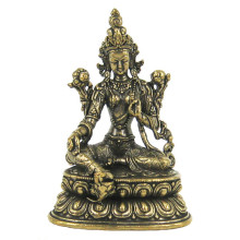 05-60 Cтатуэтка Зеленая Тара 57мм, бронза