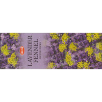 Благовония HEM, шестигранники, Lavender Fennel ЛАВАНДА - ФЕНХЕЛЬ 