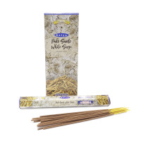 Благовония Satya Hexa Palo Santo White Sage Пало Санто-Белый Шалфей аромапалочки уп-6шт