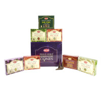 Благовония конусы HEM Precious Assorted Pack набор уп-12шт