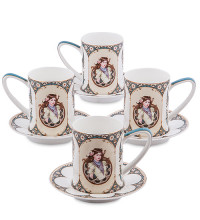 Чайный набор на 4 перс."Габриэлла" (Pavone)
