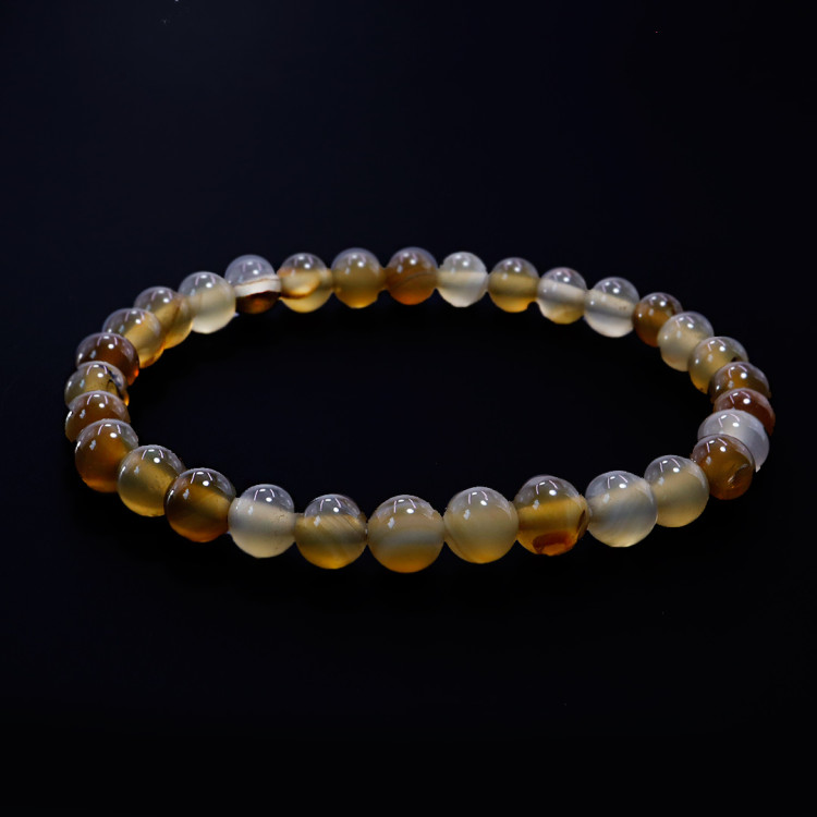 Браслет каменный Деревянная Яшма камень успешной карьеры и достижения цели 8мм