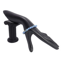 Браслет каменный Иранская бирюза камень удачи, любви и радости, а также символ ясности ума 6мм