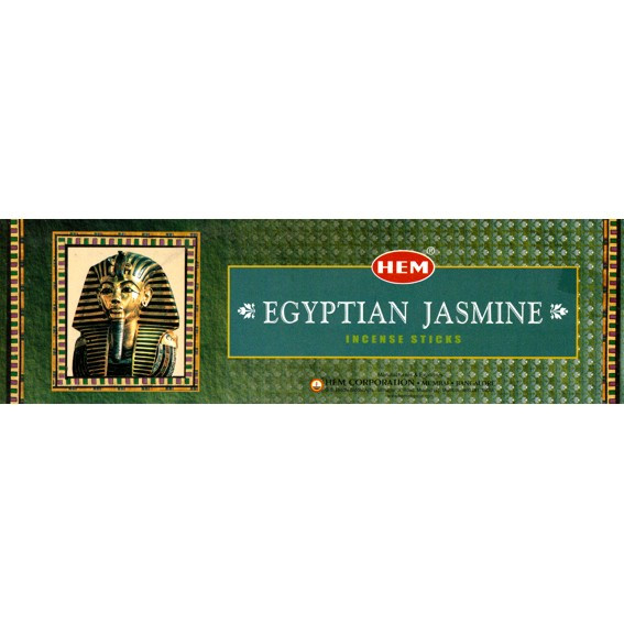 HEM 4-гр. благовония Egyptian Jasmine ЕГИПЕТСКИЙ ЖАСМИН блок 25