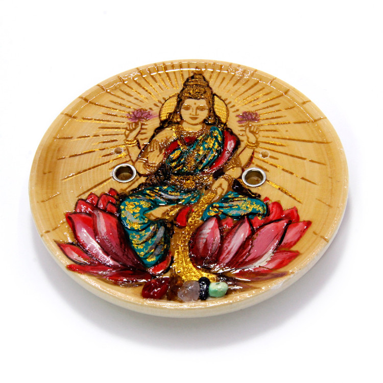 Подставка  под благовония Лакшми - символ изобилия и процветания11см