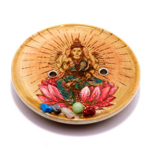 Подставка под благовония Лакшми - символ изобилия и процветания11см Подставка под благовония Лакшми - символ изобилия и процветания11см