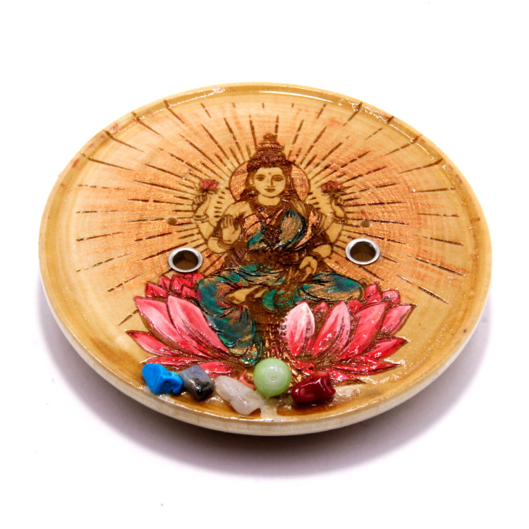 Подставка  под благовония Лакшми - символ изобилия и процветания11см