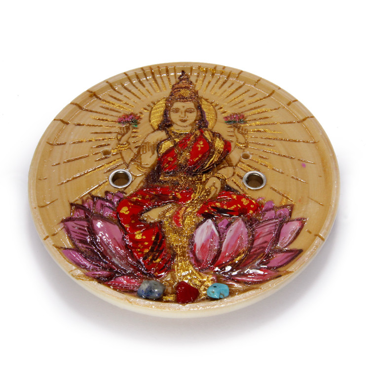 Подставка  под благовония Лакшми - символ изобилия и процветания11см