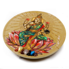 Подставка  под благовония Лакшми - символ изобилия и процветания11см