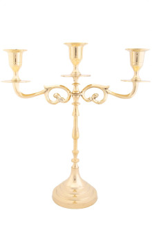 Подсвечник  П431/3/1 (полиш) "Классик"