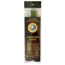 свч50-05 Свечи восковые "Денежный дождь", 18 см, (уп. 3 шт.)